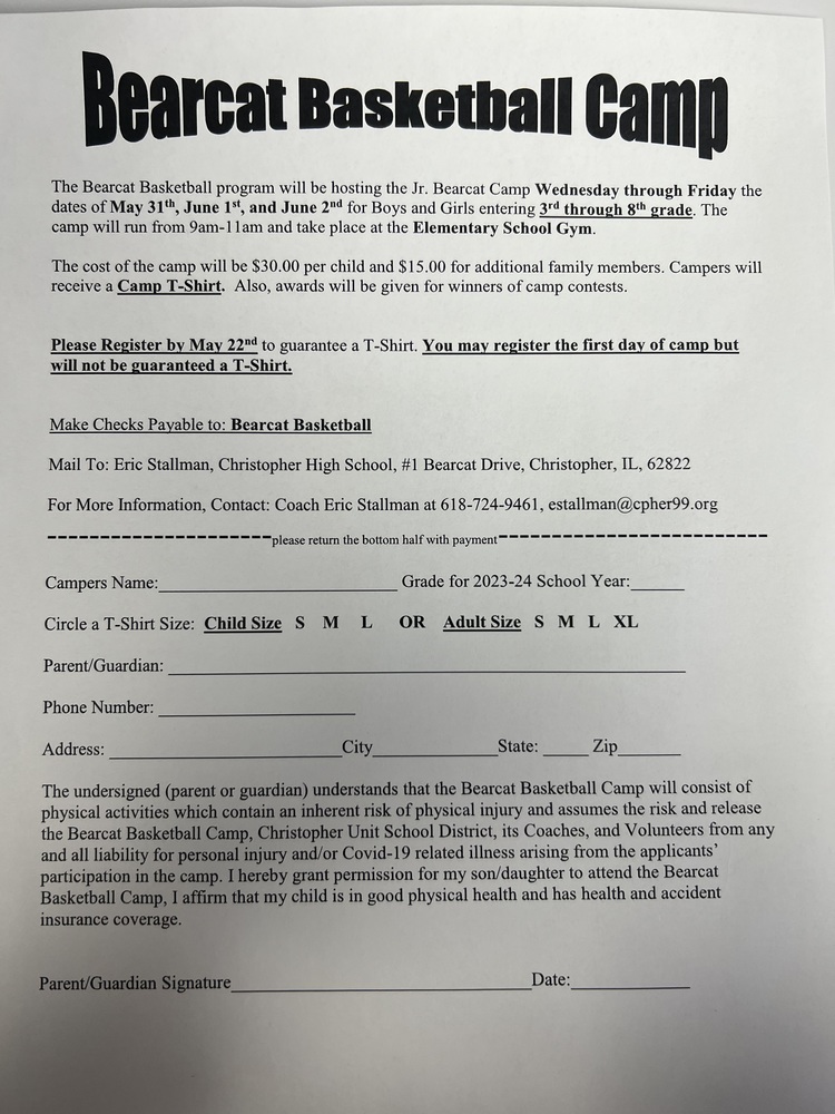 Camp Registration Form